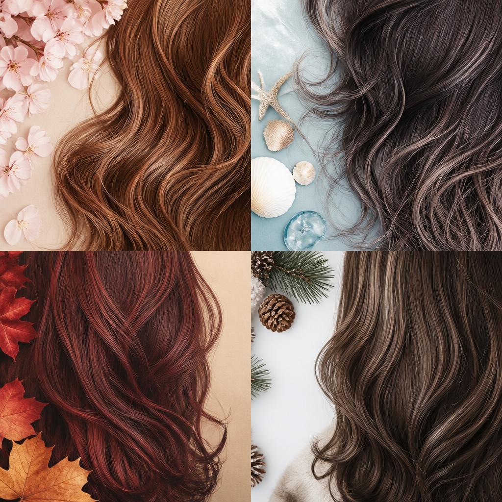 季節ごとに楽しむ！あなたの魅力を引き出すヘアカラーとスタイリング術